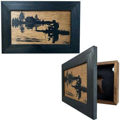 Rather Be Fishing Hidden Gun Safe by Bellewood Designs - product image 8 for Resin Society