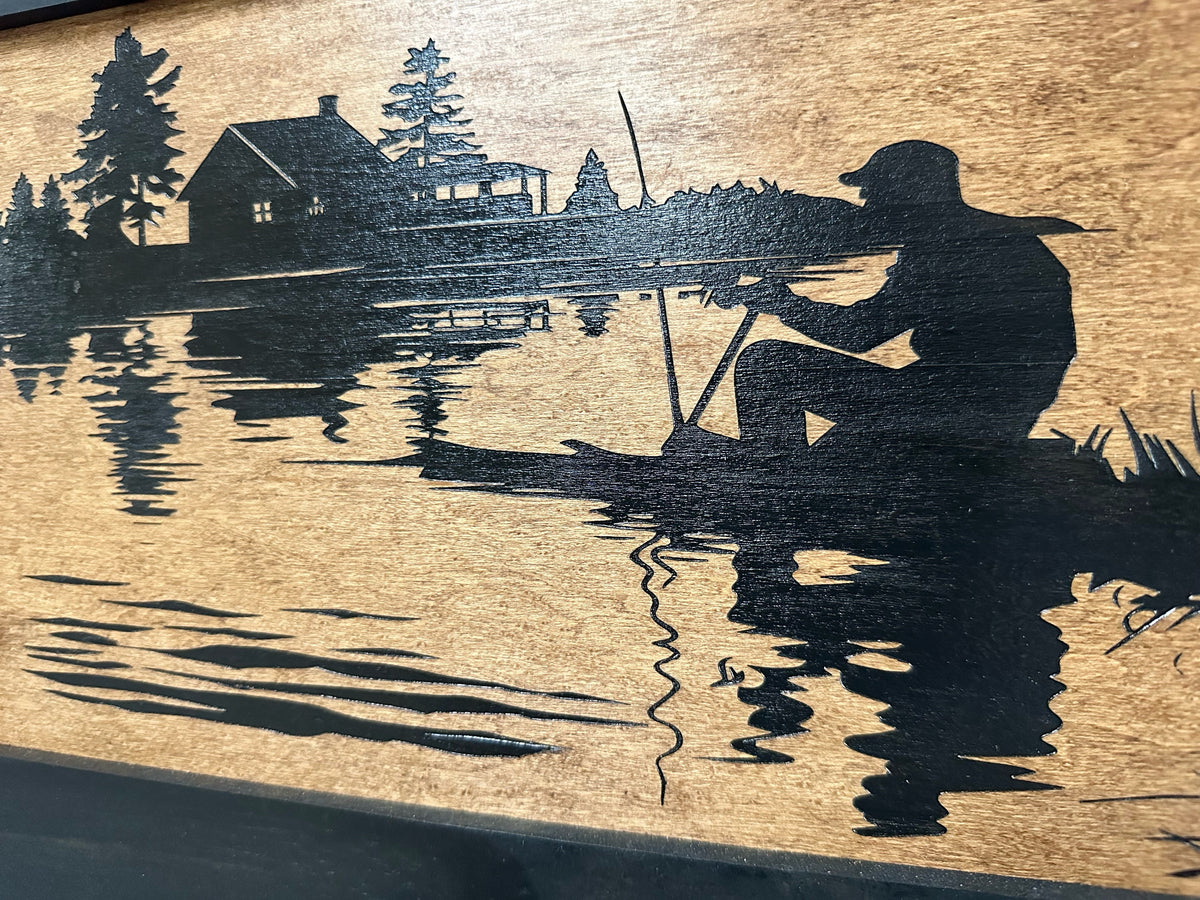Rather Be Fishing Hidden Gun Safe by Bellewood Designs - product image 15 for Resin Society