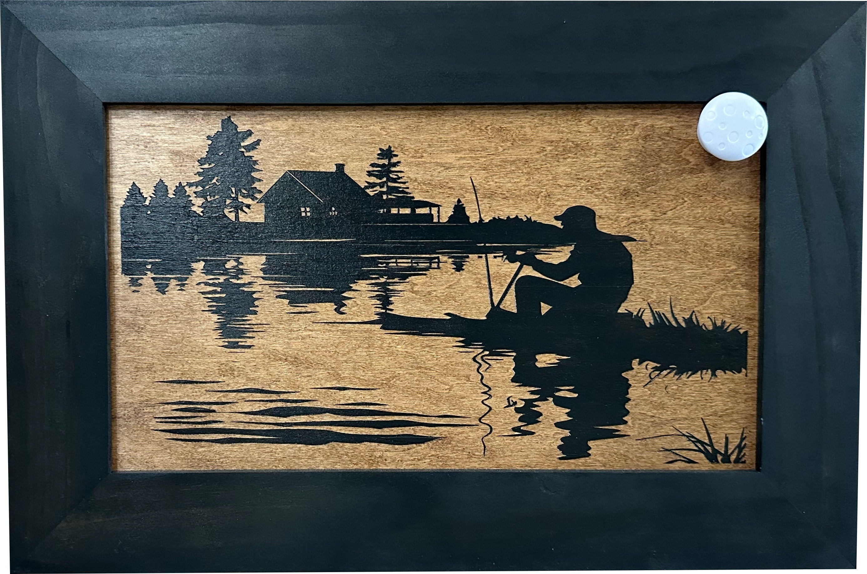 Rather Be Fishing Hidden Gun Safe by Bellewood Designs - product image 10 for Resin Society