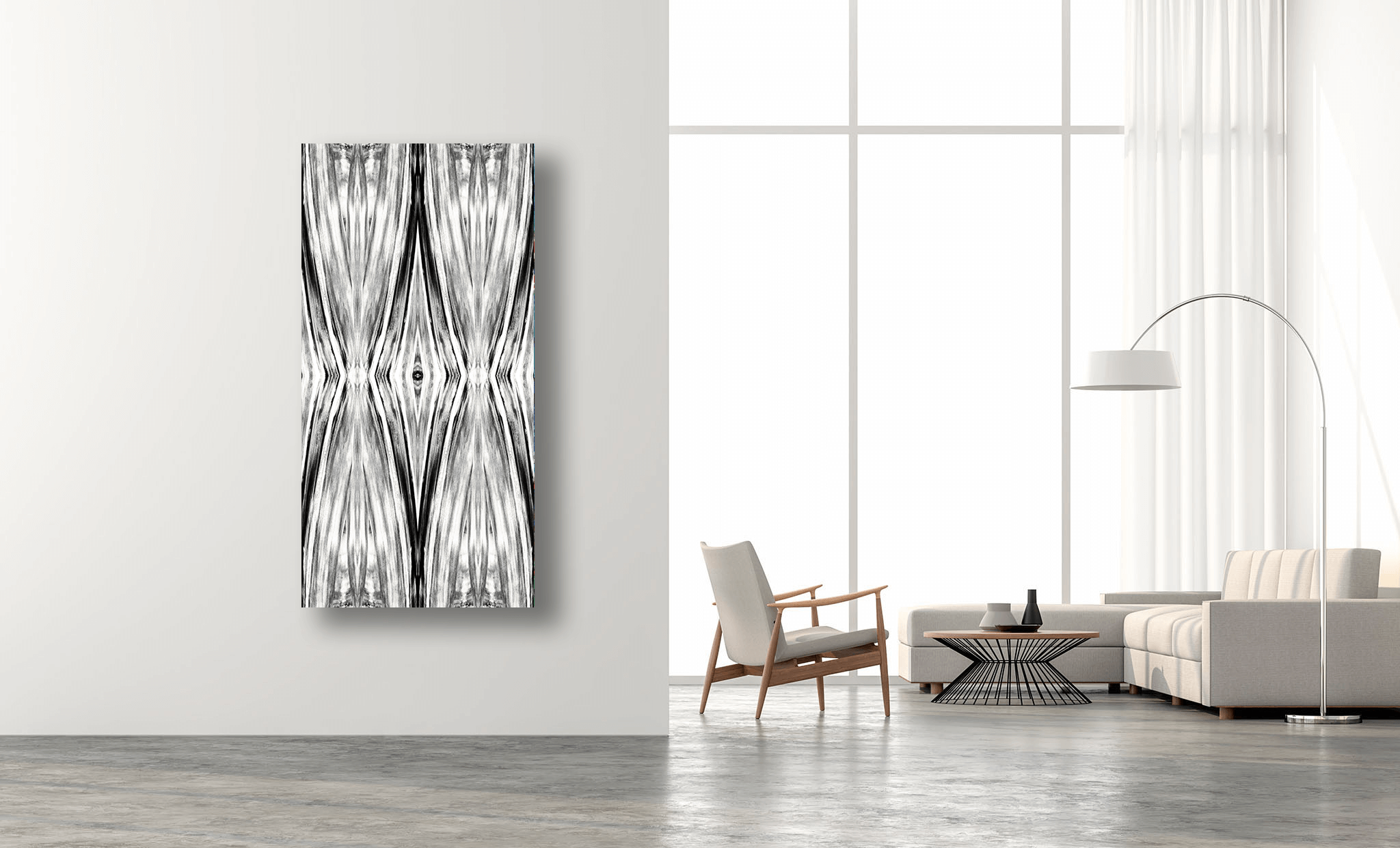 Ikat Artist Enhanced Canvas Print by John Beard Collection - product image 3 for Resin Society