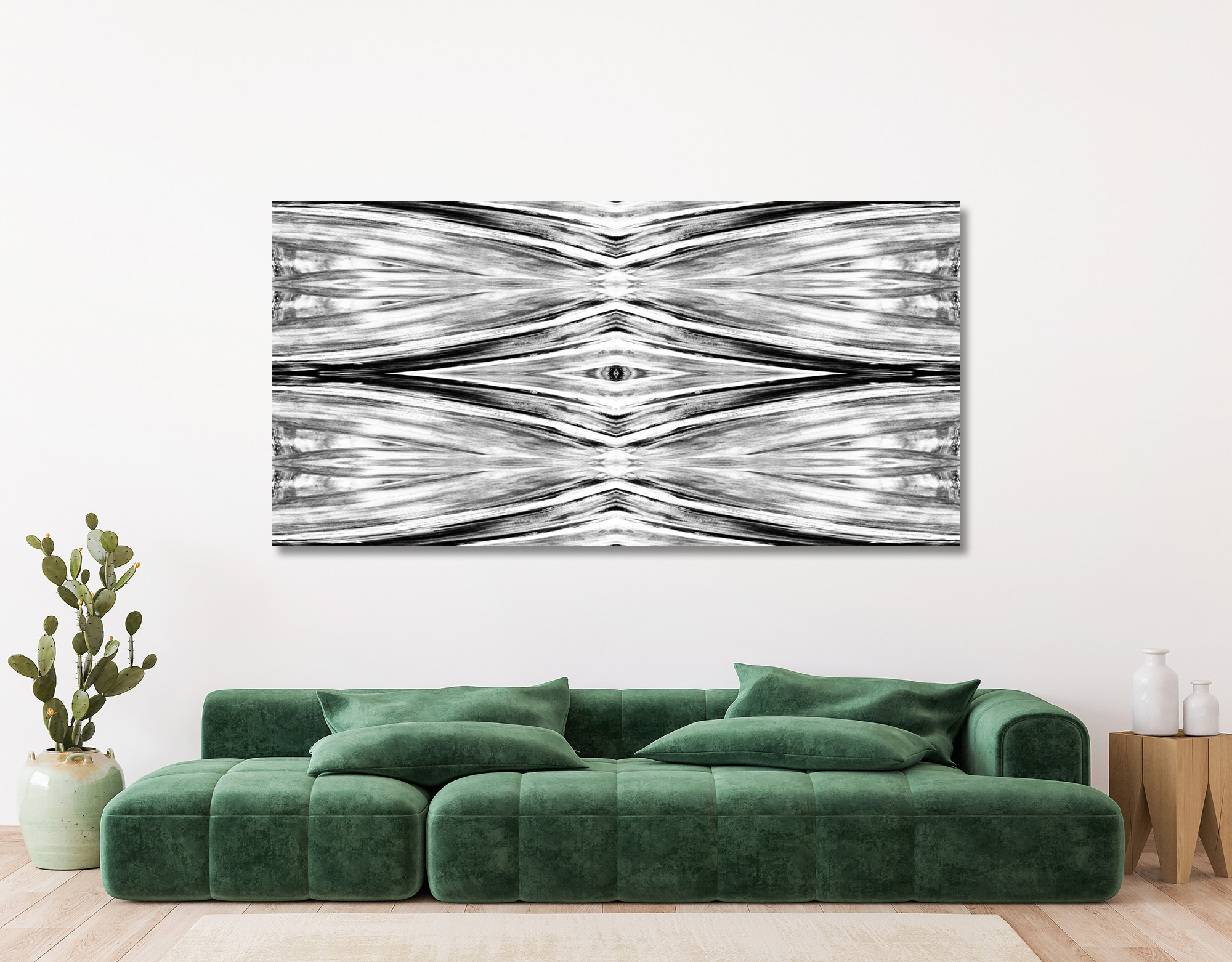 Ikat Artist Enhanced Canvas Print by John Beard Collection - product image 4 for Resin Society