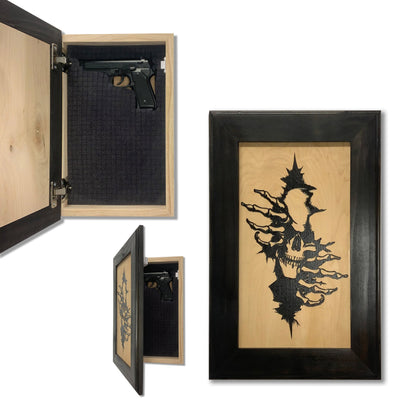Hidden Gun Storage Cabinet Concealment Furniture by Bellewood Designs - product image 12 for Resin Society