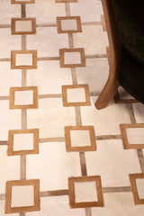 In Situ - Custom Cowhide Rug by Homelosophy