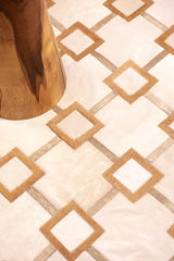 In Situ - Custom Cowhide Rug by Homelosophy