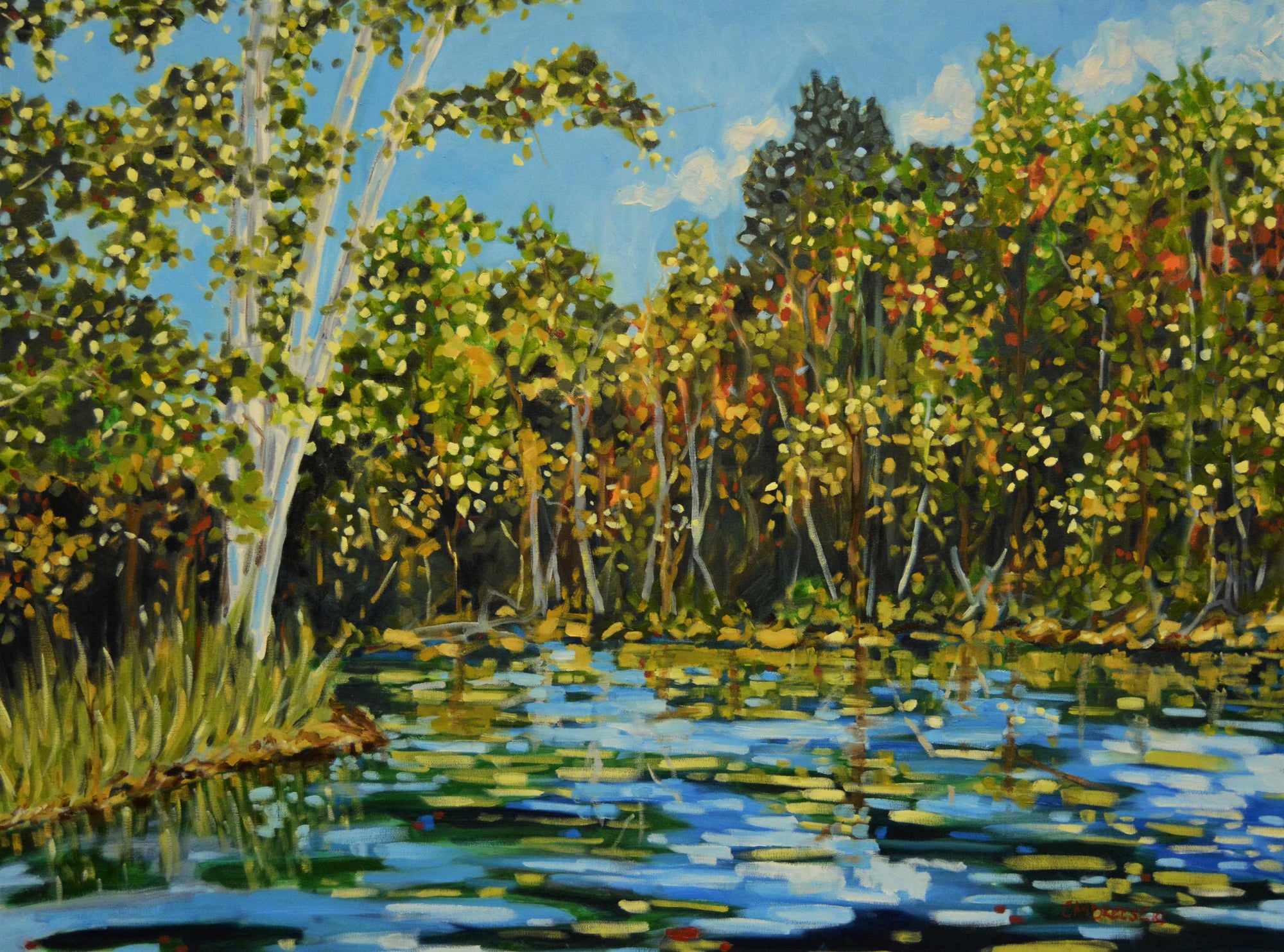 "Indian River" Giclee Print by Dreese Fine Art - main product image for Resin Society