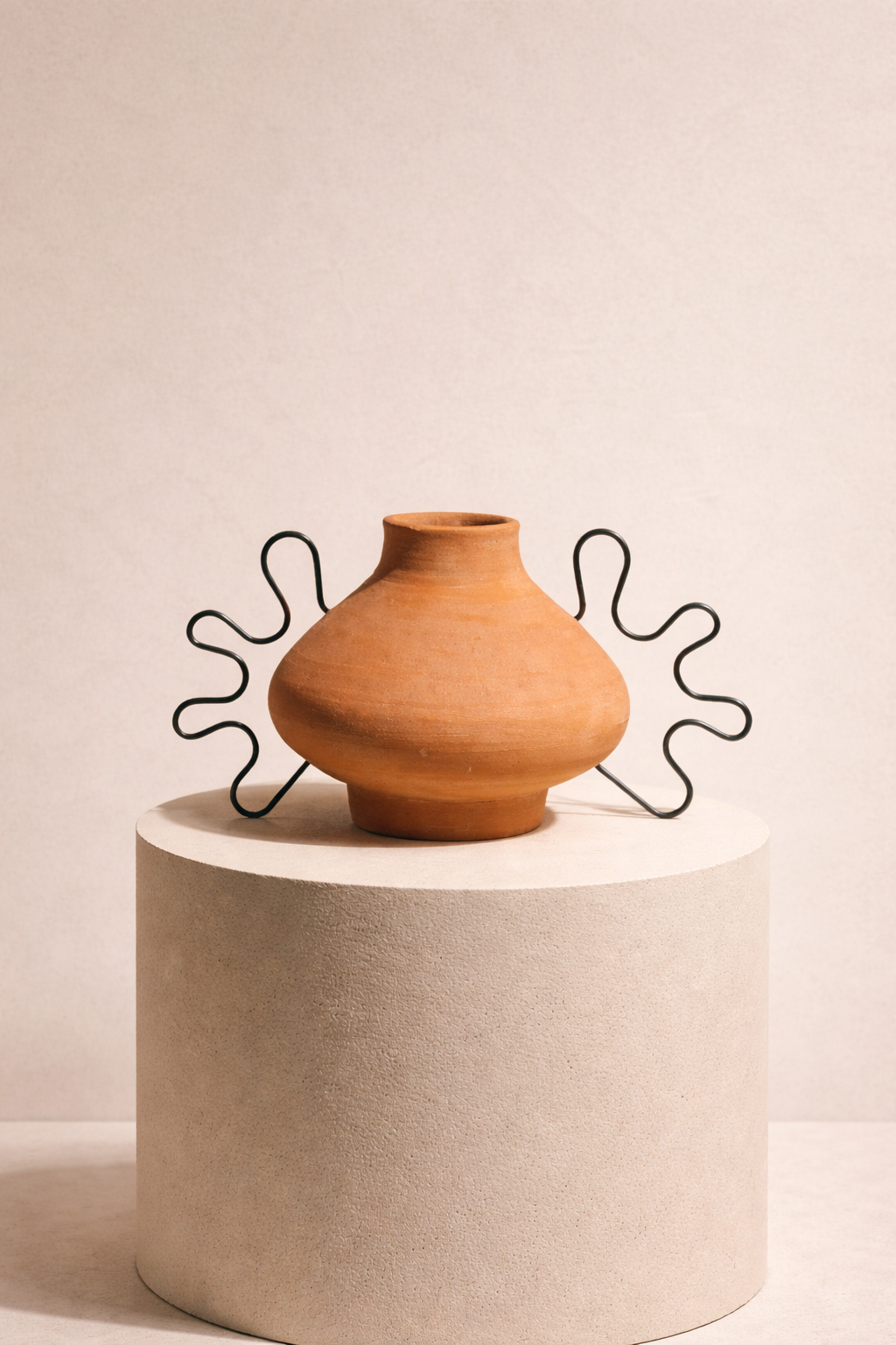 Ines Terracotta Vessel by MESO