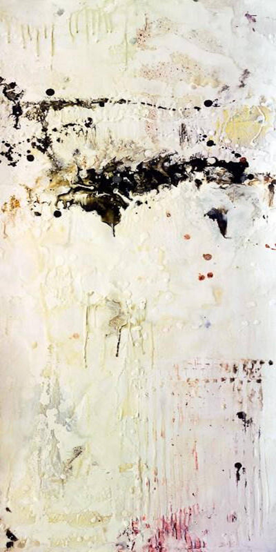 Ink Wax Paint II Artist Enhanced Canvas Print by John Beard Collection - main product image for Resin Society