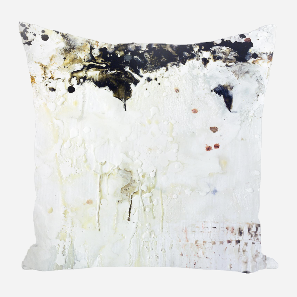 Ink Wax Paint II Pillow by John Beard Collection - main product image for Resin Society