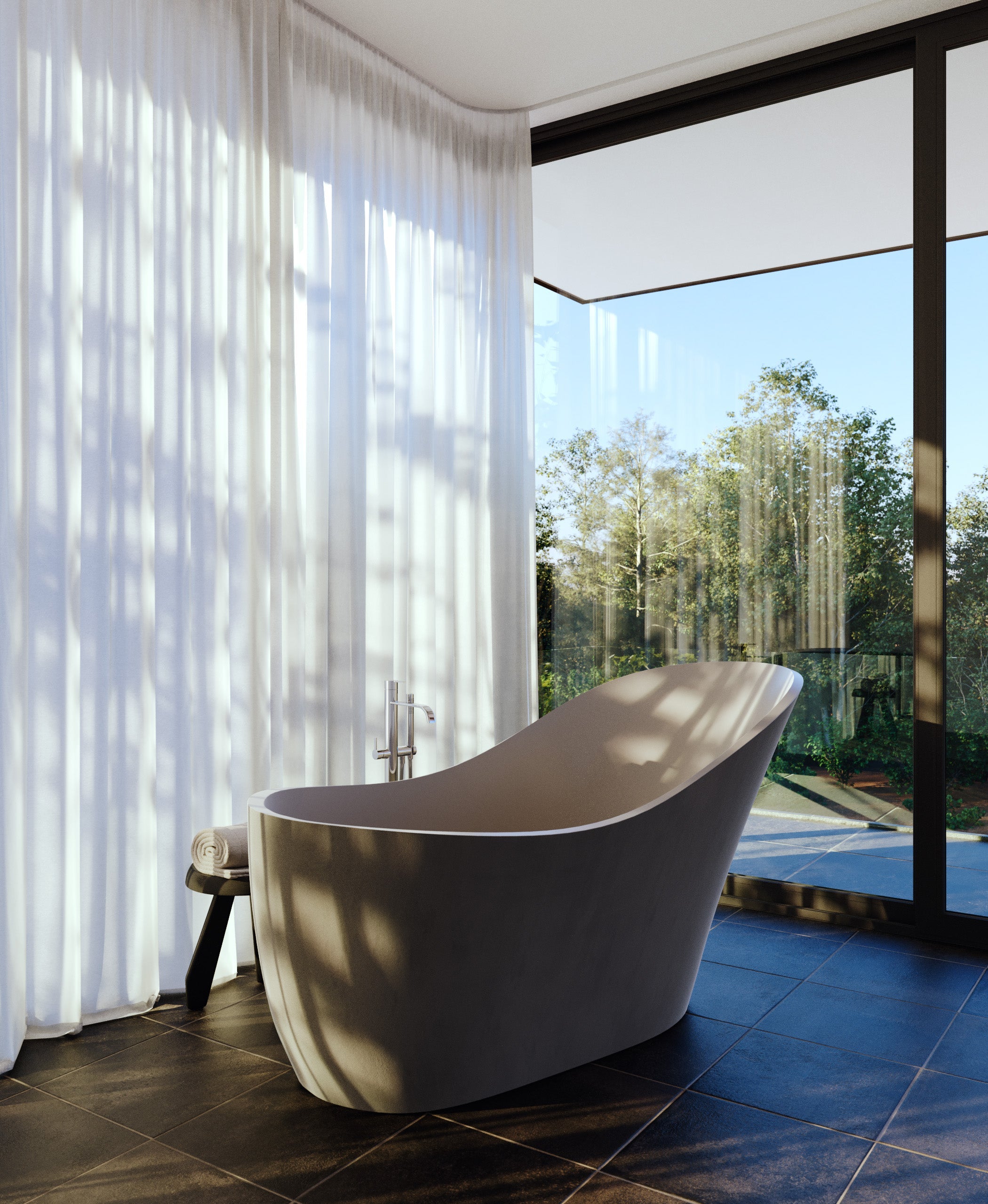 Slipper Bathtub by VAST Studio - product image 5 for Resin Society
