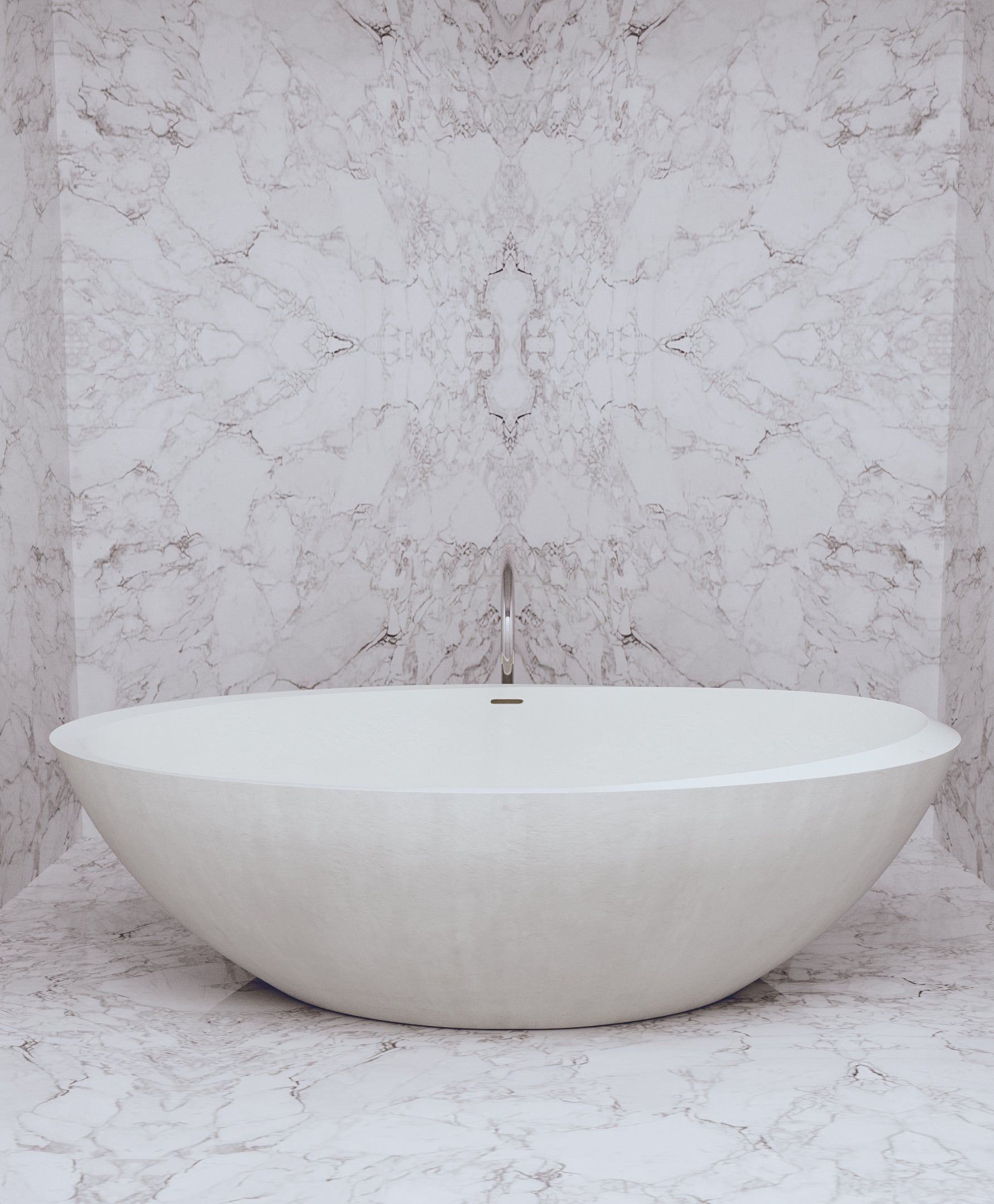 Oval Freestanding Bathtubs by VAST Studio - product image 5 for Resin Society