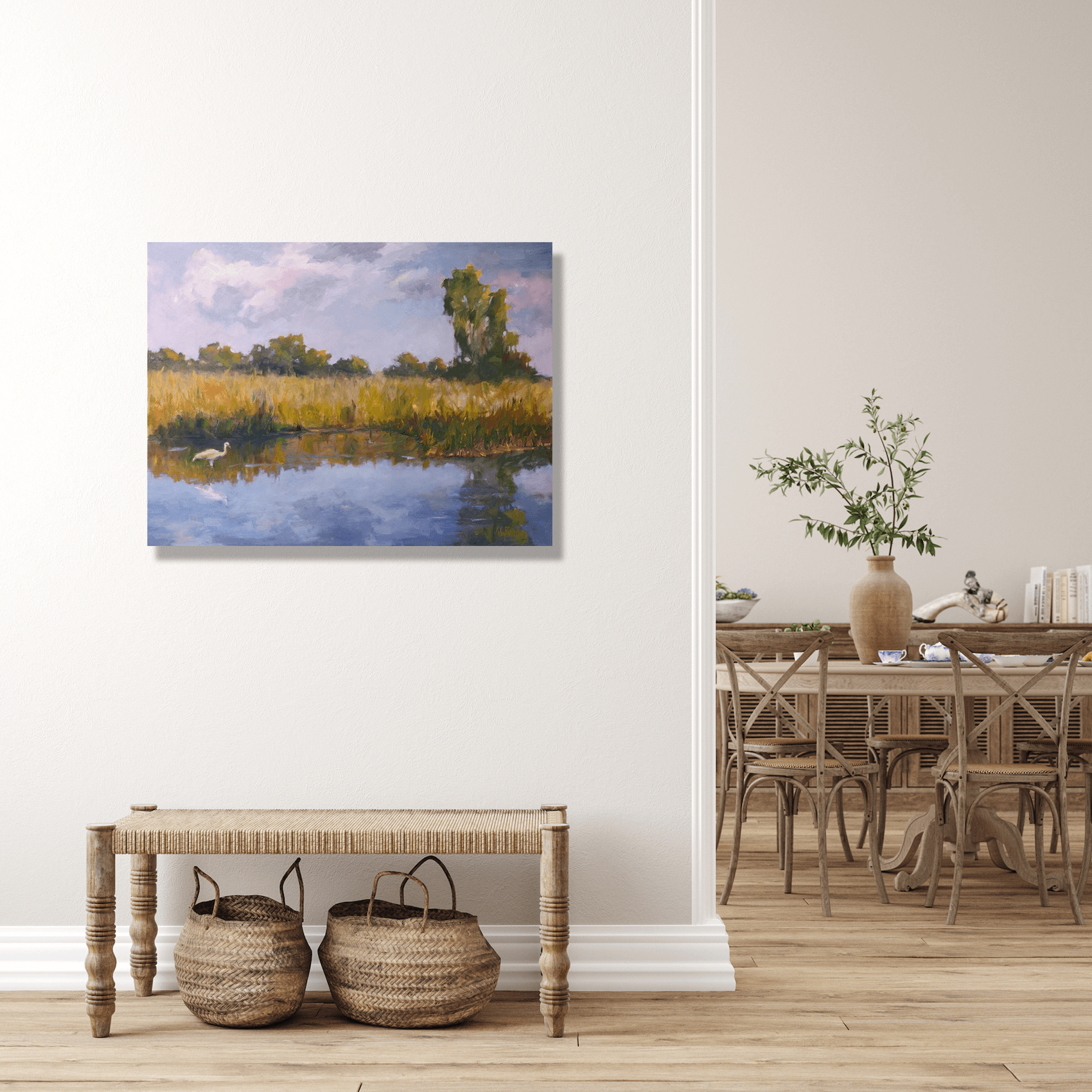 Intercoastal Artist Enhanced Canvas Print by John Beard Collection - product image 2 for Resin Society