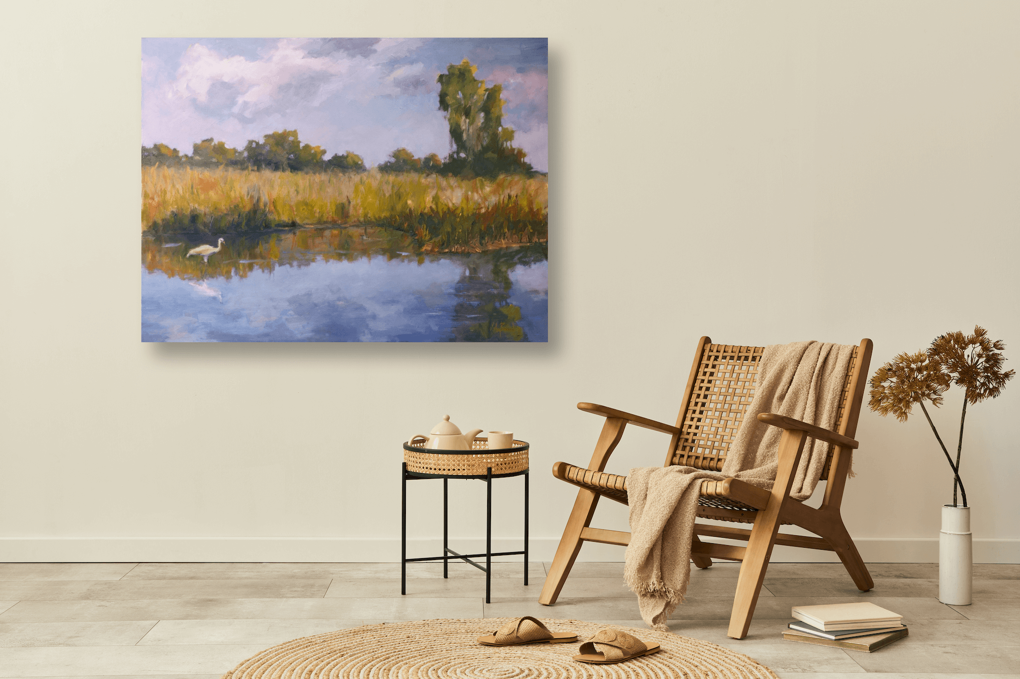 Intercoastal Artist Enhanced Canvas Print by John Beard Collection - product image 3 for Resin Society