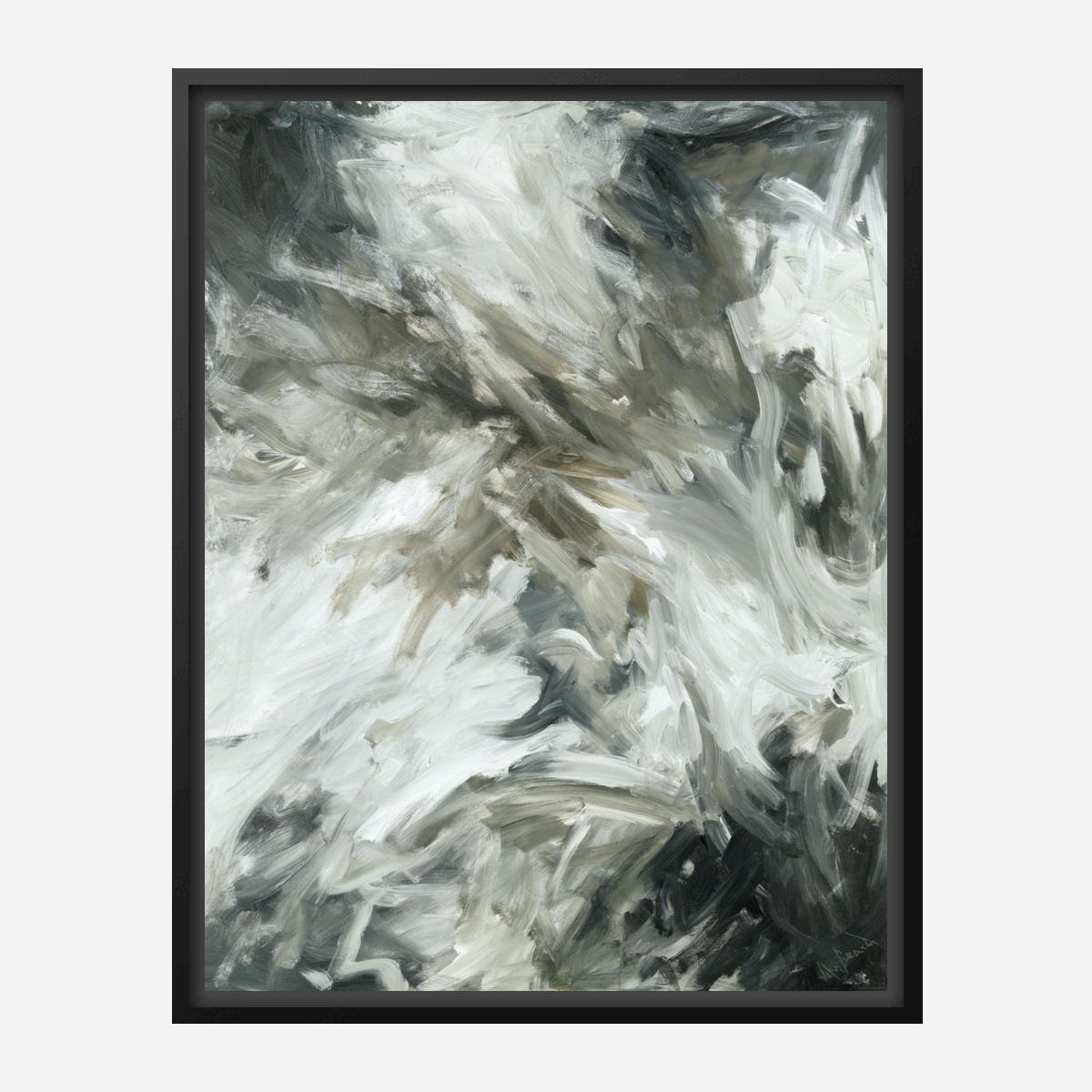 In the Flow Artist Enhanced Canvas Print by John Beard Collection - product image 5 for Resin Society
