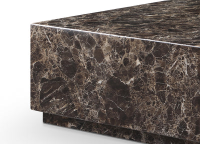 Iris Rectangle Coffee Table detail image - Resin Society