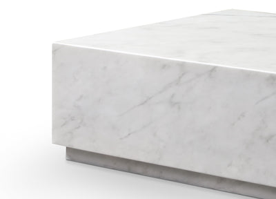 Iris Rectangle Coffee Table detail image - Resin Society
