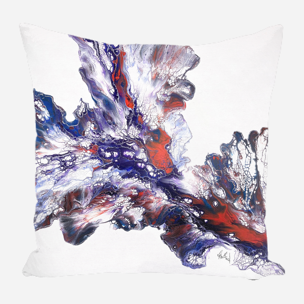 Iris Pillow by John Beard Collection - main product image for Resin Society