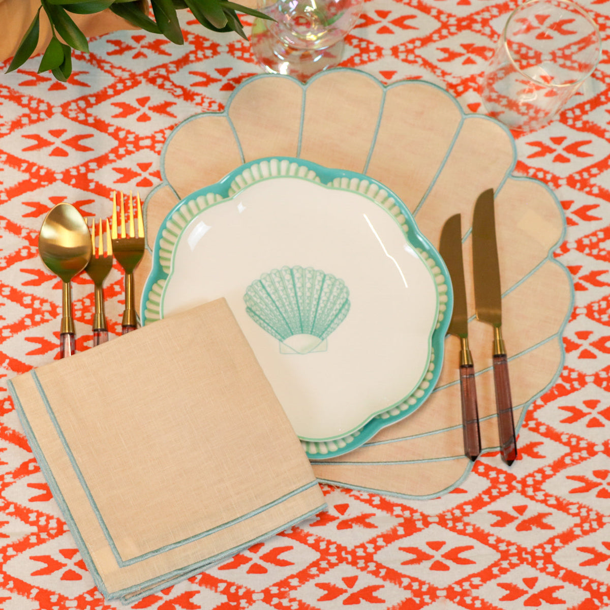 100% Organic Cotton - Isabella Cove Tablecloth by Ro'Table - product image 7 for Resin Society