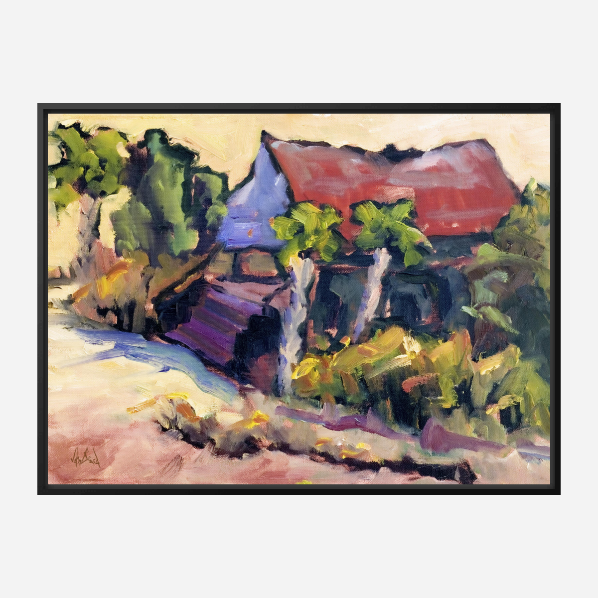 Island Fever Artist Enhanced Canvas Print by John Beard Collection - product image 5 for Resin Society