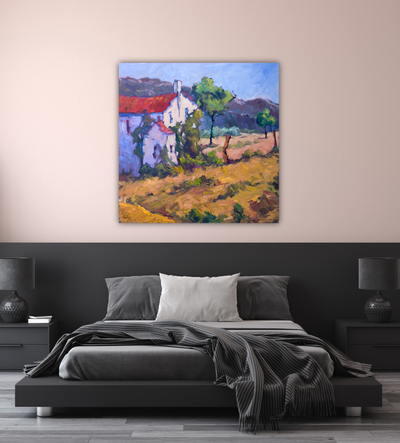 Italian Foothills Artist Canvas Enhanced Print by John Beard Collection - product image 3 for Resin Society