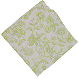 100% Premium Linen - Ivory Flora Parlour Tablecloth by Ro'Table - product image 7 for Resin Society