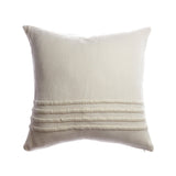 Ivory Handwoven Pillow by Homelosophy