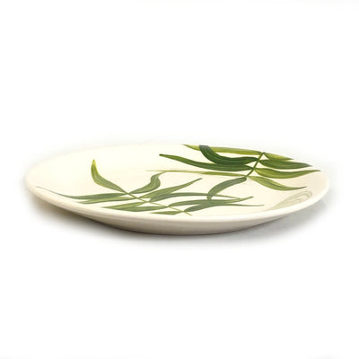 Floating Leaves Dinner Plate - Green by Mbare Ltd - product image 2 for Resin Society