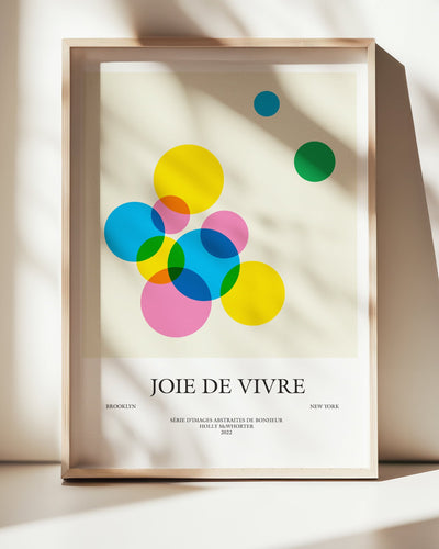 JOIE DE VIVRE Framed Art Print by Holly McWhorter by Holly McWhorter Art: Paintings and Art Prints - product image 5 for Resin Society