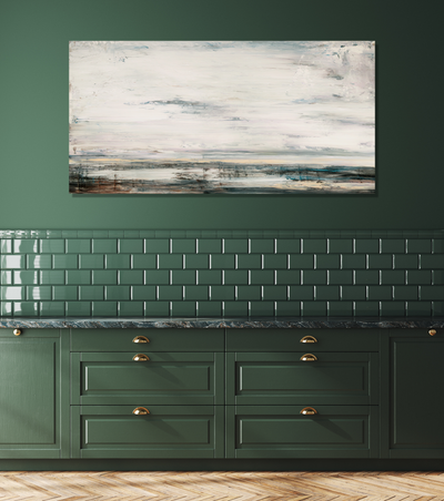 Jade Sea Artist Enhanced Canvas Print by John Beard Collection - product image 4 for Resin Society
