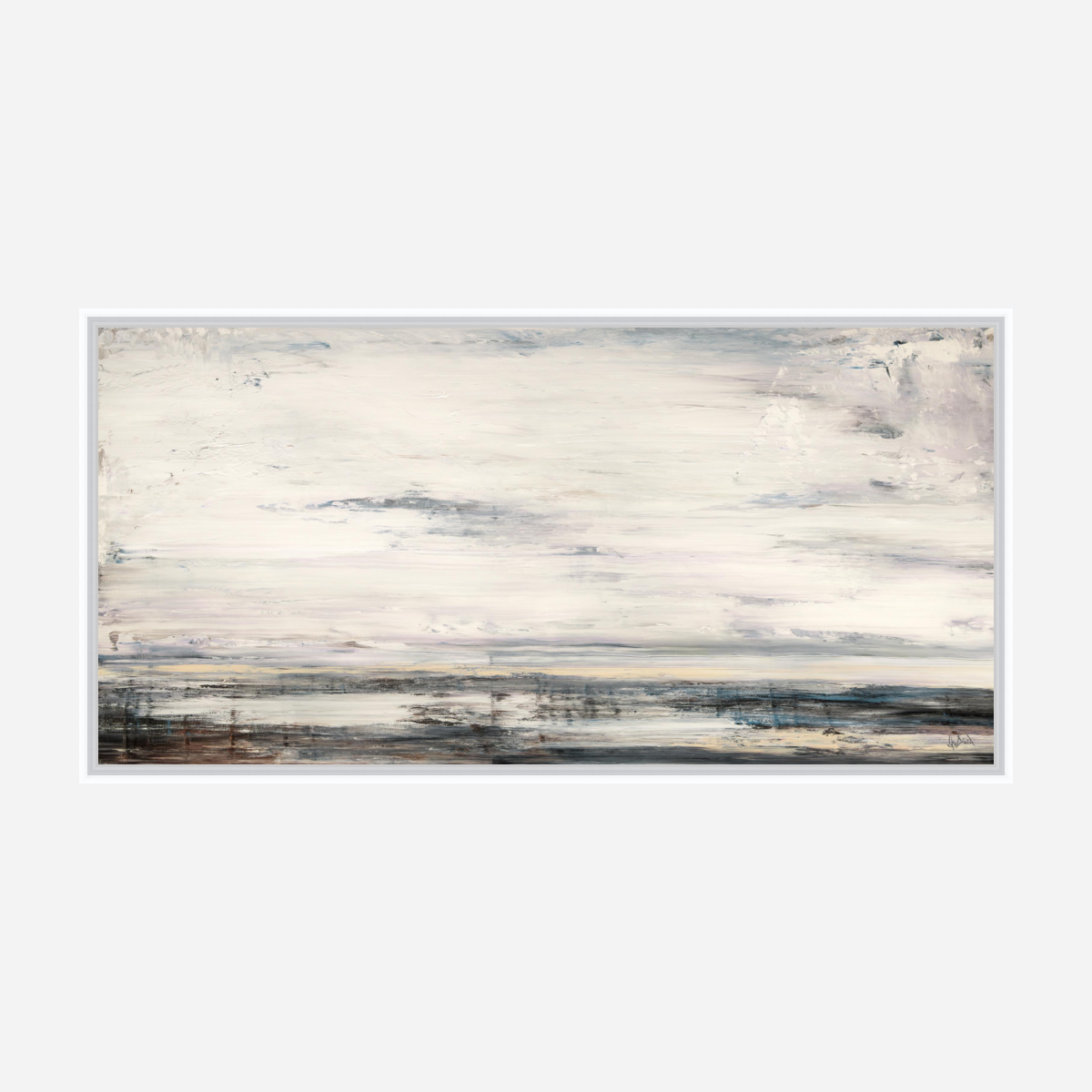 Jade Sea Artist Enhanced Canvas Print by John Beard Collection - product image 7 for Resin Society