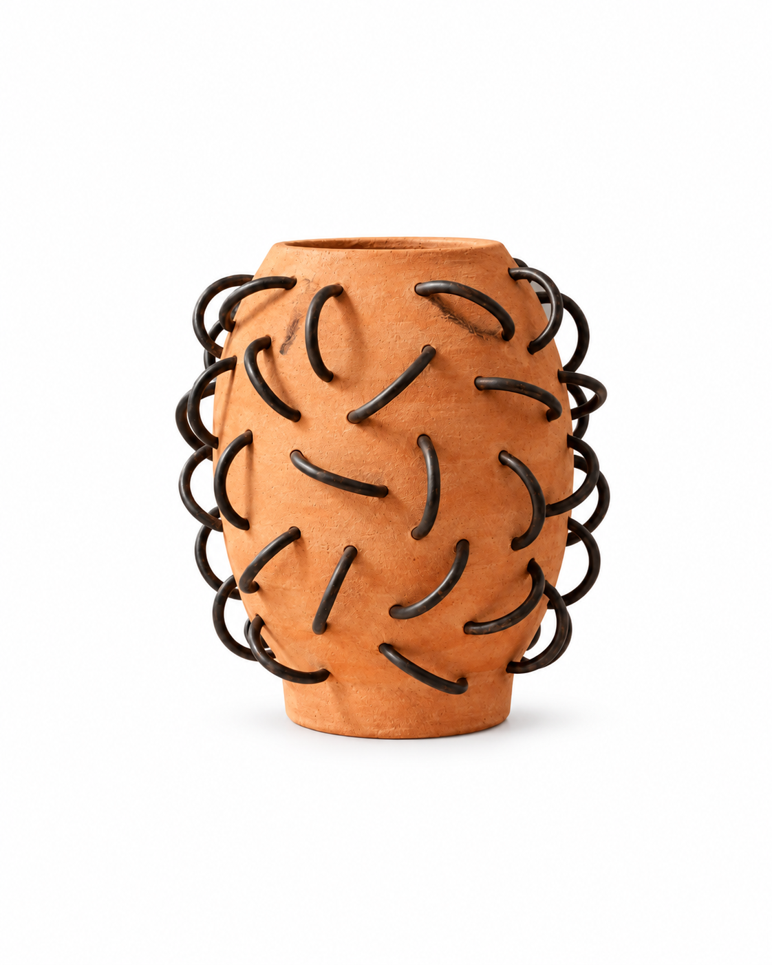Nada Terracotta Vessel by Diego Olivero Studio from MESO