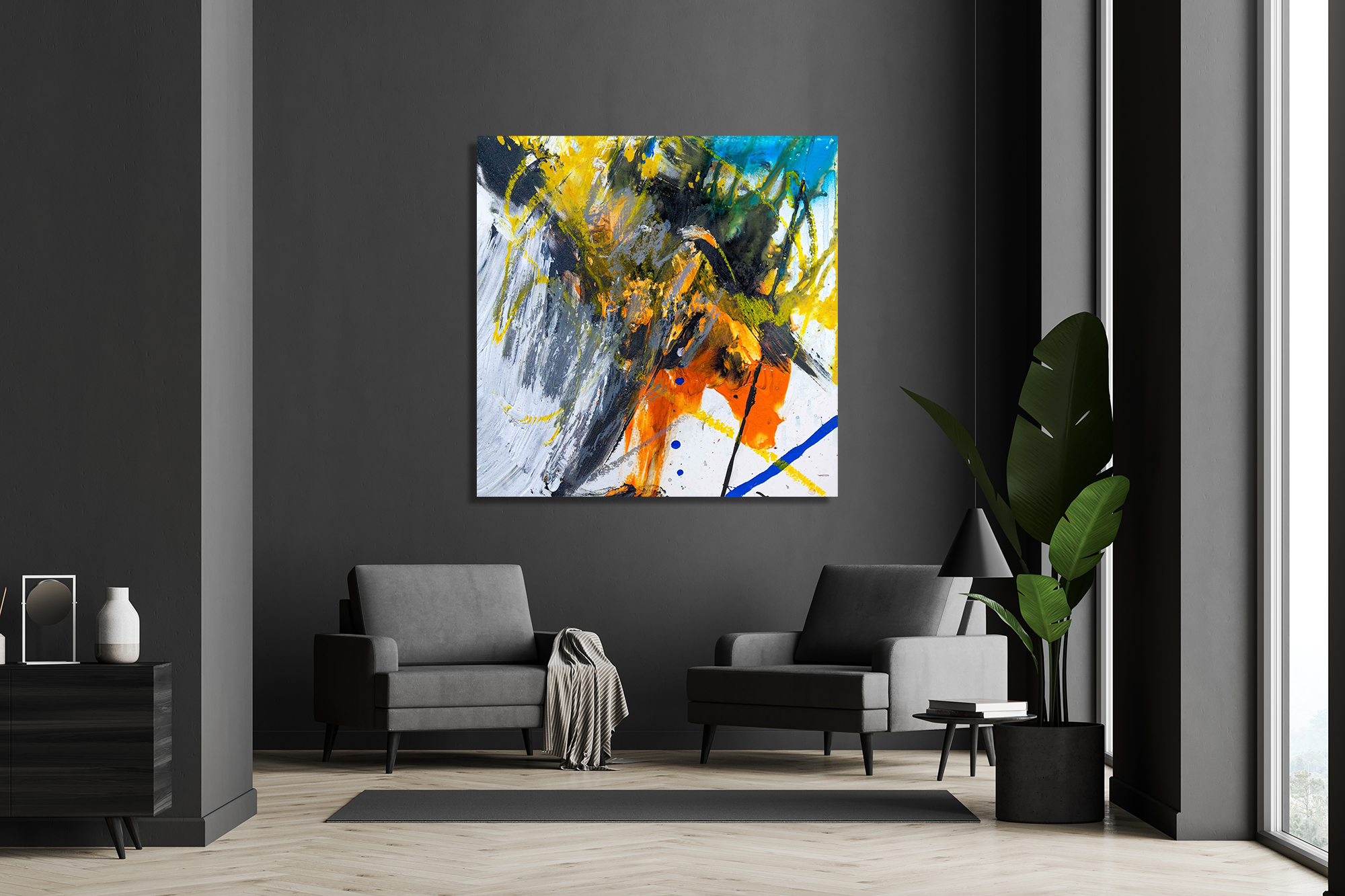 Jasper Artist Enhanced Canvas Print by John Beard Collection - product image 3 for Resin Society