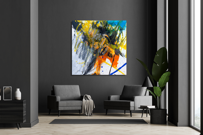 Jasper Artist Enhanced Canvas Print by John Beard Collection - product image 3 for Resin Society