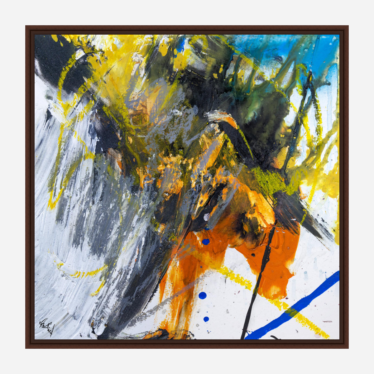 Jasper Artist Enhanced Canvas Print by John Beard Collection - product image 8 for Resin Society