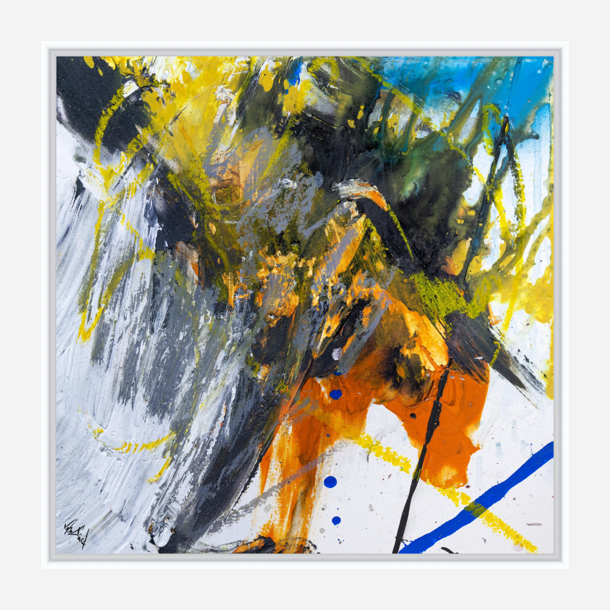 Jasper Artist Enhanced Canvas Print by John Beard Collection - product image 9 for Resin Society