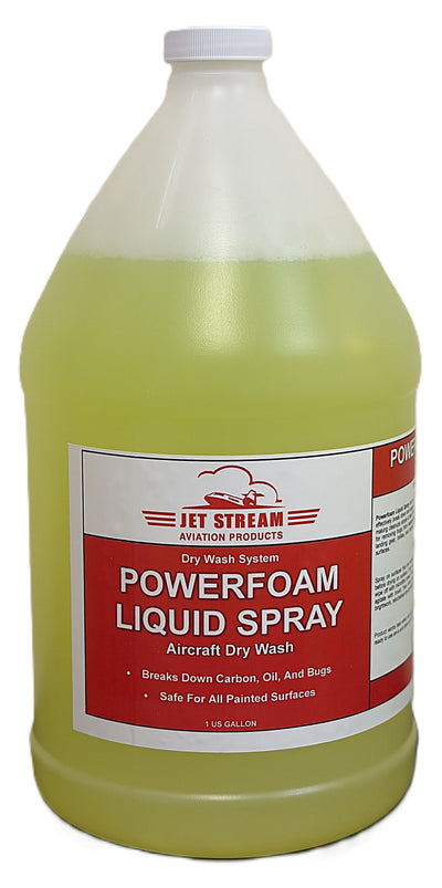 Powerfoam Liquid Spray Aircraft Dry Wash by Jet Stream Aviation Products Inc. - product image 3 for Resin Society