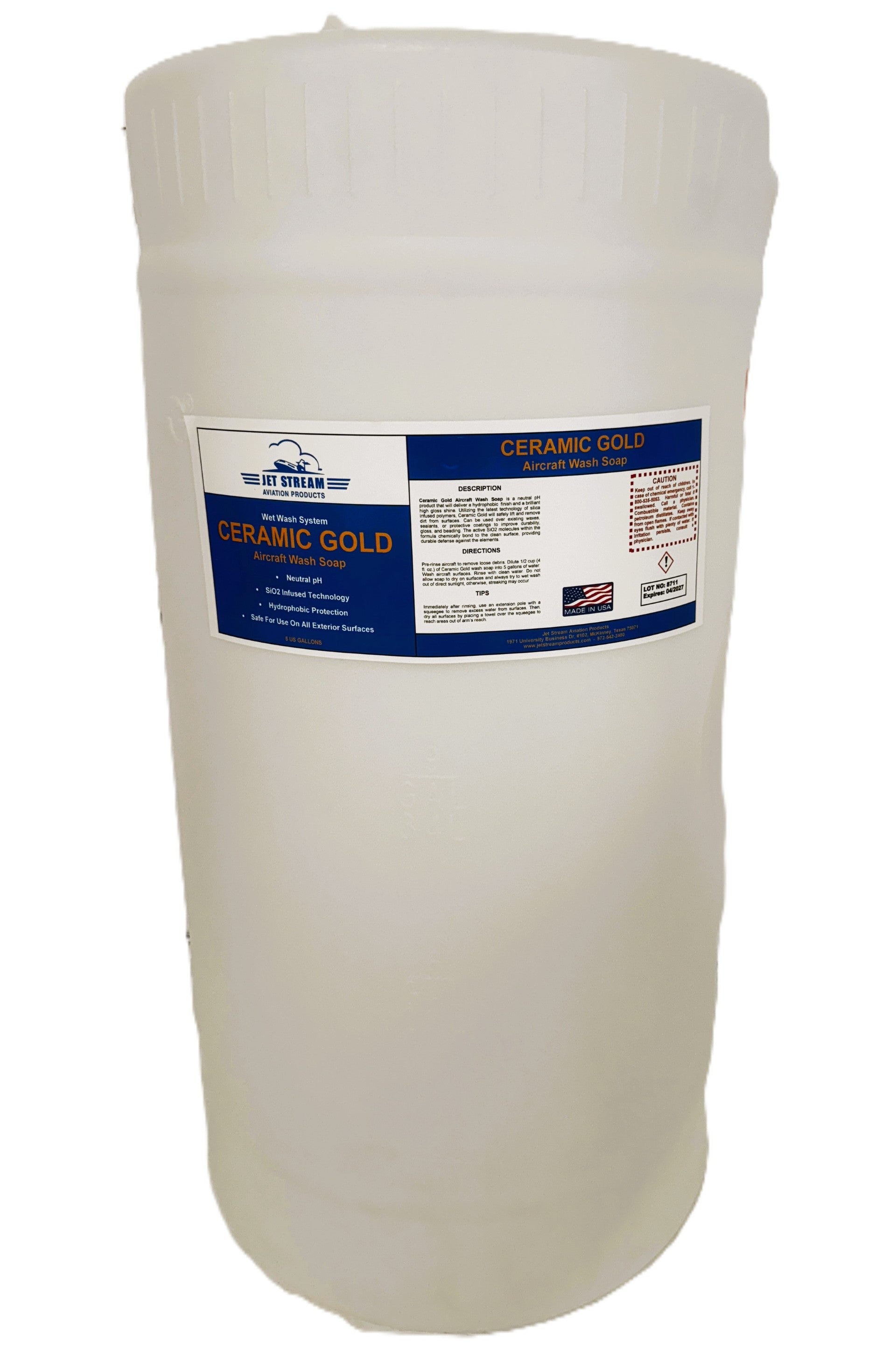 Ceramic Gold Neutral pH Wet Wash Soap by Jet Stream Aviation Products Inc. - product image 4 for Resin Society