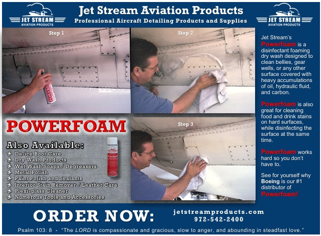 Powerfoam Aerosol Dry Wash