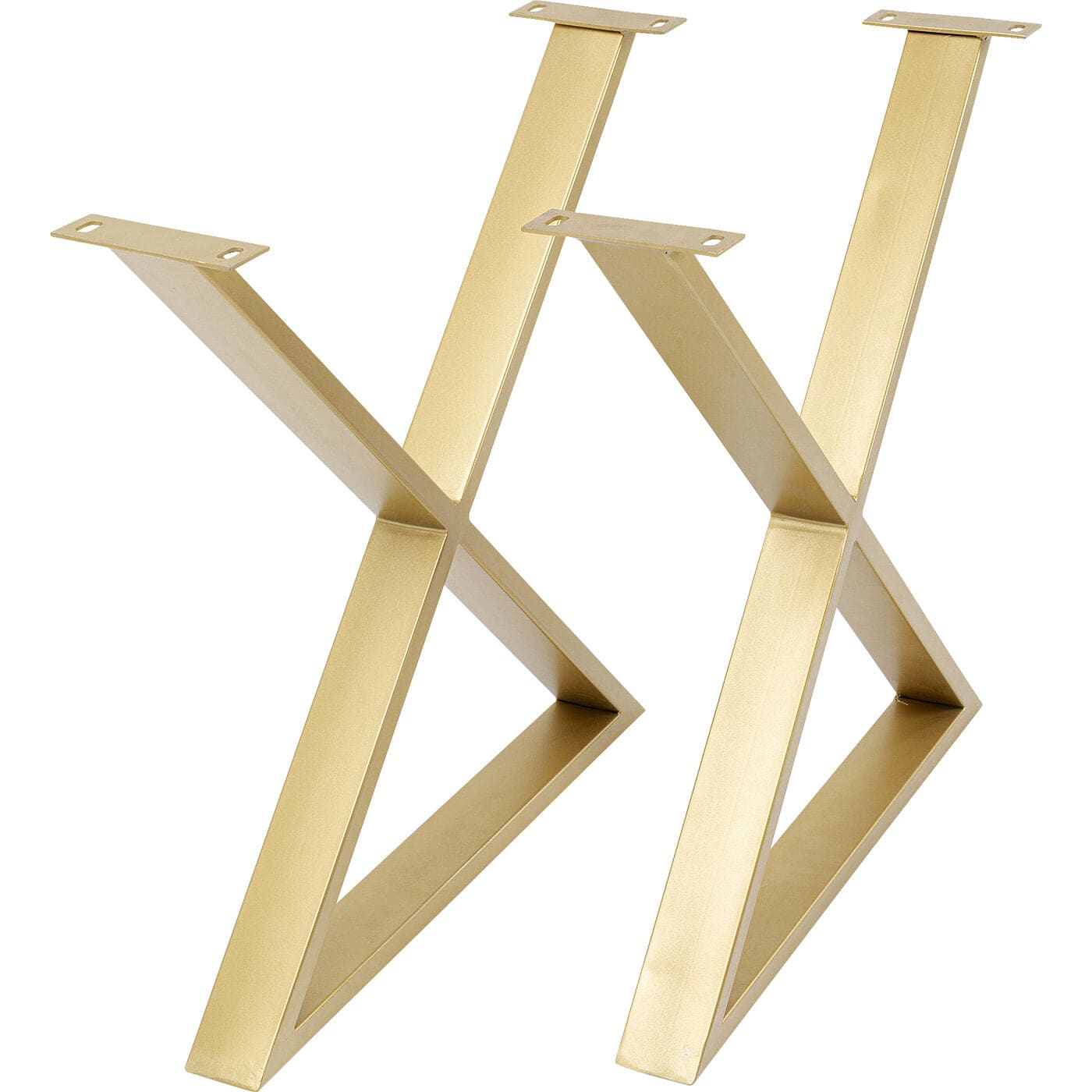 Base Tavola Cross Brass (2/Set) by DEKOR - main product image for Resin Society