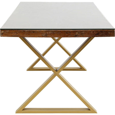 Base Tavola Cross Brass (2/Set)