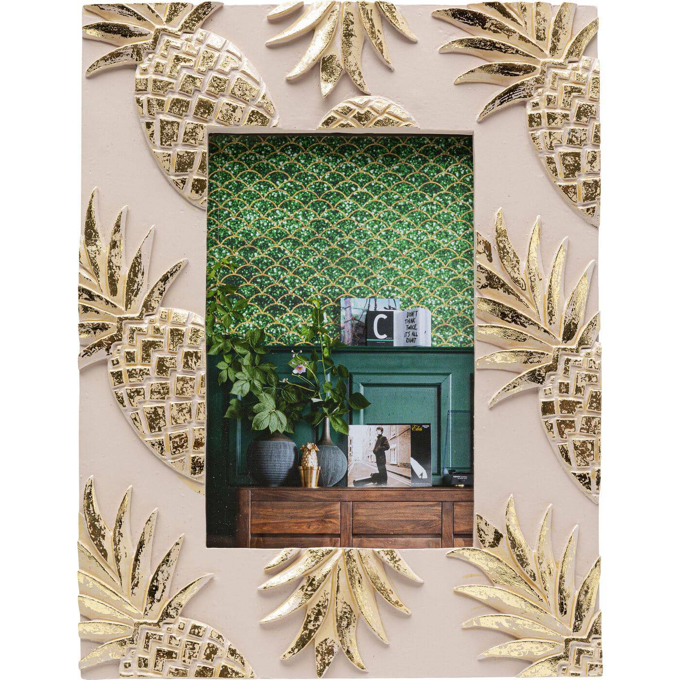 Picture Frame Pineapple 10x15cm by DEKOR - main product image for Resin Society