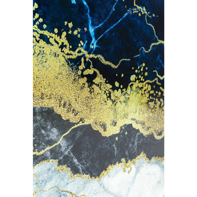 Glass Picture Metallic Ocean 100x100cm