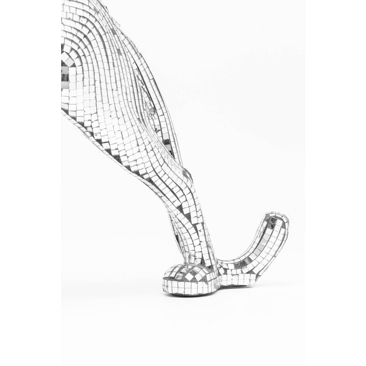 Deco Figurine Mosaic Walking Leopard 32cm