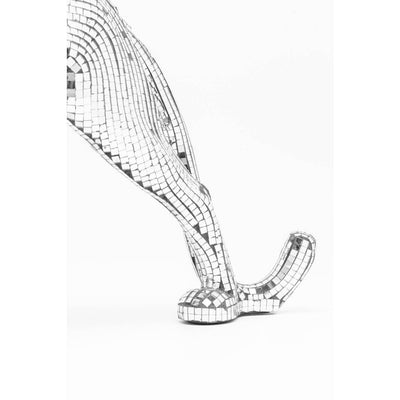 Deco Figurine Mosaic Walking Leopard 32cm