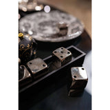 Deco Object Dices Silver 20x6cm
