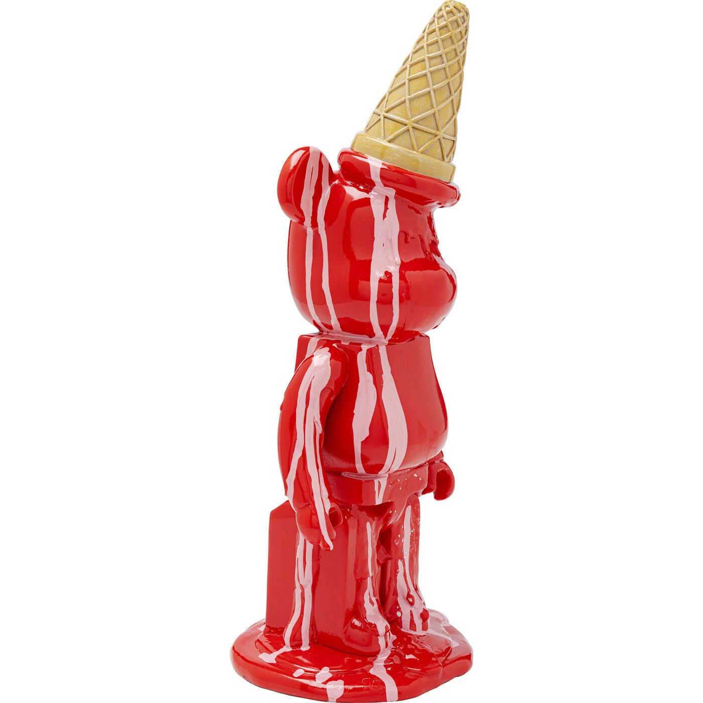 Deco Figurine Gelato Bear Red 40cm by DEKOR - product image 5 for Resin Society