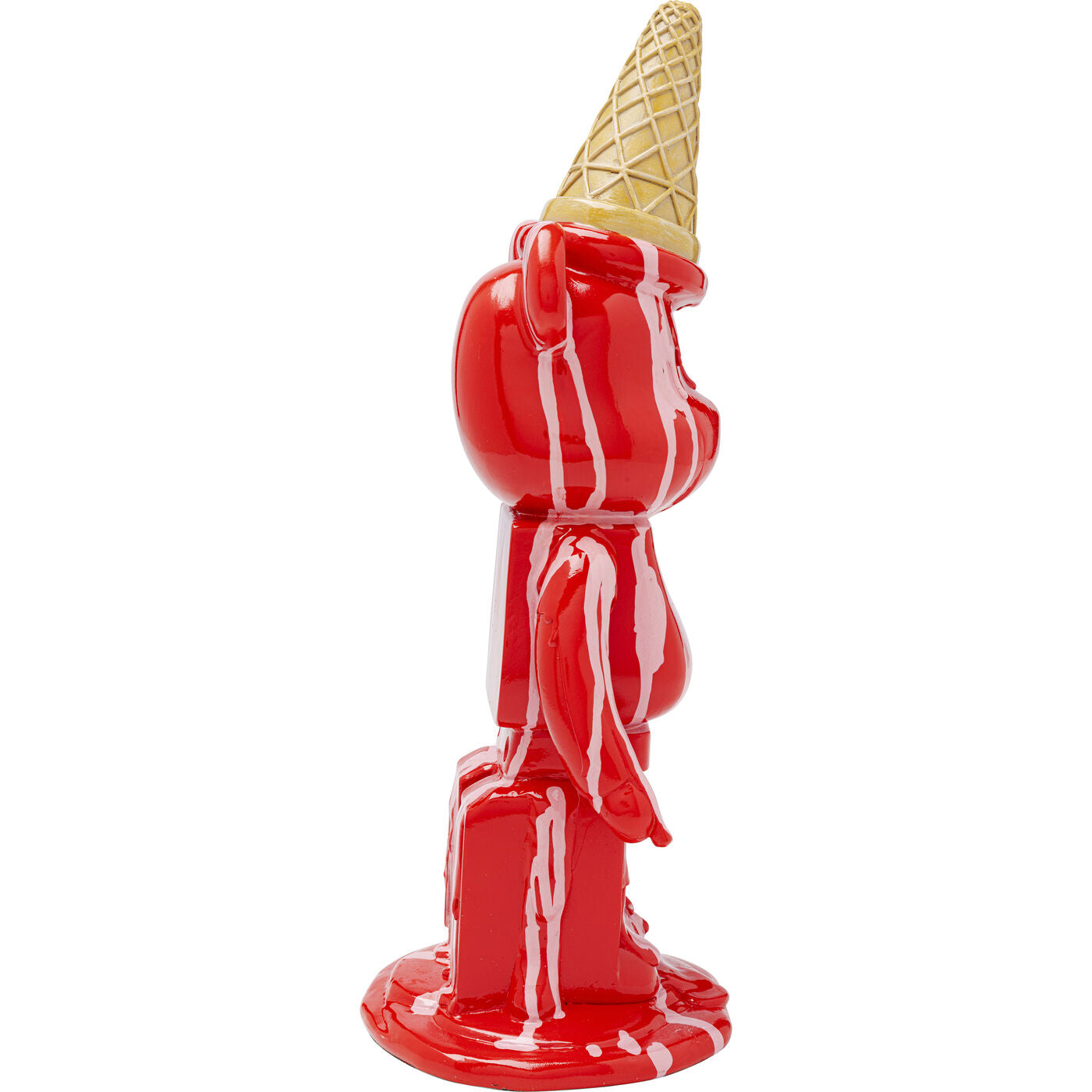 Deco Figurine Gelato Bear Red 40cm by DEKOR - product image 6 for Resin Society