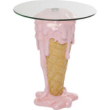 Bistro Table Ice Cream Ø60cm by DEKOR - main product image for Resin Society