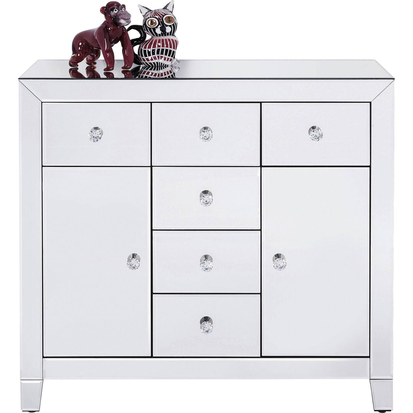 Dresser Luxury 2 Doors 6 Drawers by DEKOR - main product image for Resin Society
