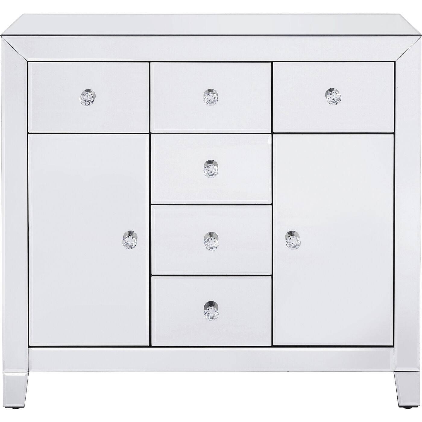 Dresser Luxury 2 Doors 6 Drawers