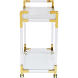 Bar Trolley Josy Gold by DEKOR - product image 6 for Resin Society